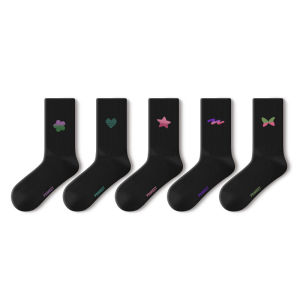 PRIMEET | Cute Flower Summer Mid-Calf Socks