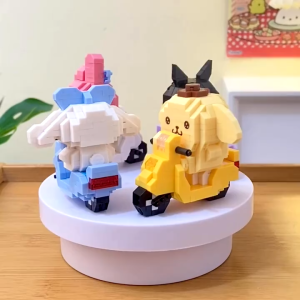 Blok Bangunan Mini Kartun Building Block Education DIY Nano 3D Diamond Stella Lou Toys