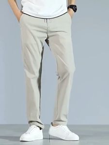 กางเกงลำลองผู้ชายหลวมกางเกงขาตรงผ้า รุ่น SINRANSINYA กางเกงเดินป่า สวยใสและถูกต้องกับตัวเอง