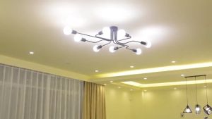 Nordic Style Modern design 4/6/8 Head Chandelier Profession Fashion Design Black Color LED Chandeliers Ceiling Bedroom Lamp Living Room Droplight Metal Industrial Droplight Iron Craft Light chandier for living room