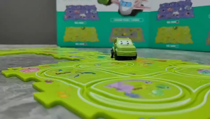 Track Jigsaw Car Puzzle Set Children Multi-Functional Railroad Car Toy Mini Road Diy Birthday Gift