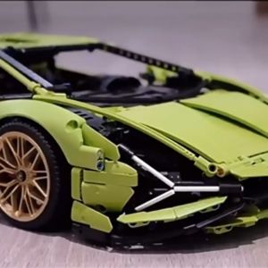 Lamborghini Car Toys Racing Car Assembling Building Blocks Toys Educational Toy for Childrens Gifts