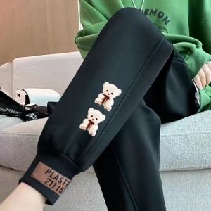 Sports Pants Female Loose Tappered High Waist Slim Looking Plus Size Thin Summer Best Selling Outwear Casual Small Cropped Pants