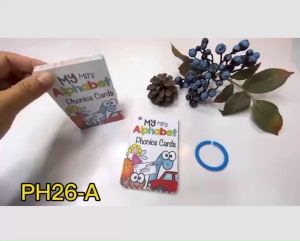 JJTAN My mini alphabet phonics cards
