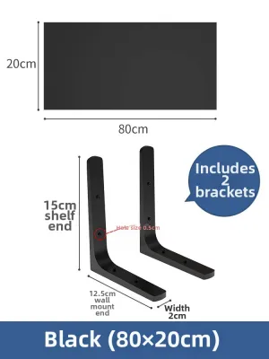 MUGG | Wall-Mounted Shelf Display Rack Wood