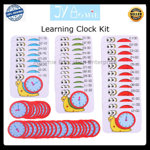 Clock Toy Clock Toys for Kid Early Learning Clock Memory Game Clock Math Toys Mainan Math Mainan Jam Mainan Kanak Kanak