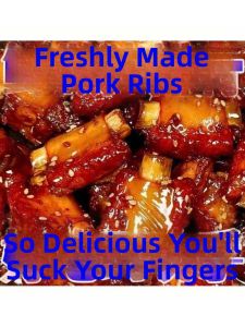 Secret Marinated Braised Barbecue Ready-to-Eat Ribs
