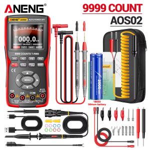 ANENG | ANENG AOS02 Professional Digital Oscilloscope Multimeter True RMS 48MS/s Sampling Rate 10MHZ Analog Bandwidth Data Storage