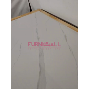 Furnimall Glossy Sintered Stone Dining Table/Meja makan kafe/Meja Kopi/Restaurant Cafe Table餐桌