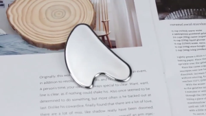 Stainless Steel Gua Sha Set Ice Face Roller Stainless Steel Scraping Board  Reusable  Mold Cube for Skincare Massage