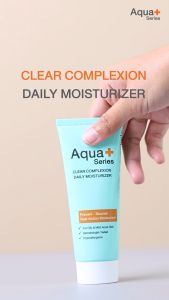 (ส่งฟรี) Aqua+ Series Clear Complexion Daily Moisturizer 50 ml. ผิวเนียนนุ่มชุ่มชื้น ดูแลปัญหาสิว ผิวมัน