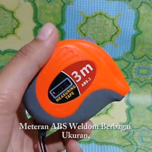 Meteran ABS Weldom Berbagai Ukuran