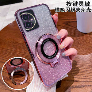 Honor 100 Pro โปร่งแสง เคสซิลิโคน Maa An00 คลุมทั้งหมดป้องกันการตก 5g นุ่ม เปลือกหอย หน้าจอโค้งชายหญิงพร้อมวงเล็บแม่เหล็กความรู้สึกระดับไฮเอนด์