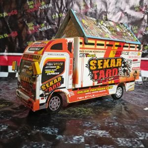 Mainan Truk Oleng Sekar Taro Full Lampu Terpal