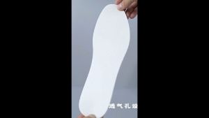 แผ่นพื้นรองเท้ายางพารา แบบยืดหยุ่นสูง ดูดซับเหงื่อได้ดี สวมใส่สบาย จํานวน 1 คู่ Sports insole