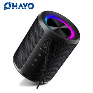 Ohayo | OHAYO Bluetooth Speaker WirelessIP67 Waterproof & Dustproof Portable Speaker with Lights15W Loud Stereo Sound 2600mAh Battery