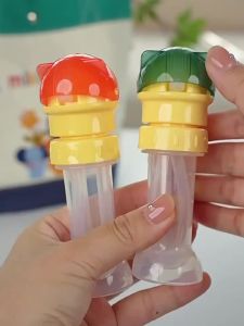 AODUOYAYA Kids Portable Straw with Case Universal BPA Free Silicone Food Grade Toddler Self Drink Utensil