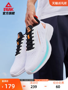 รองเท้าวิ่งชาย Peak Light Running Shoe รองเท้าวิ่งแบบสวมสบายระบายอากาศได้ดี รองเท้าวิ่งแบบลำลองสำหรับเดินและวิ่งในระยะทางยาว
