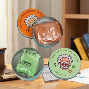 ZTOYL | 1PC Colorful Liquid Glass Mud Slime Stress Relieving Toys Non Stick Hand Crystal Mud Decompression Toy For Kids Adults Gift