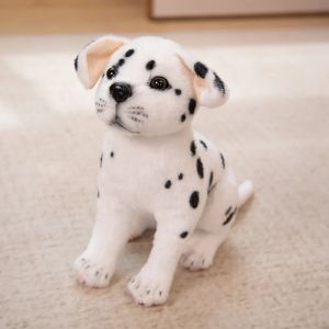 ใหม่ Dalmatians สุนัขของเล่นตุ๊กตาน่ารักตุ๊กตา Beagle Spotted Puppy ตุ๊กตาตกแต่งบ้านคุณภาพสูงเด็กของขวัญวันเกิด
