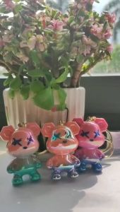 Móc Khóa BearBrick Phối Màu Phụ Kiện Balo Túi Xách Siêu Hot - tigon store