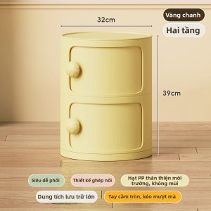 LIWAN | Tủ Lưu Trữ Đa Tầng Kiểu Kem
