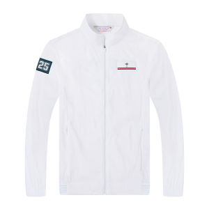 RyderCup Mens Golfing Jacket Lightweight Cool Sensation Summer Sport Waterproof Windbreaker Light Weight Golf Coat for Men