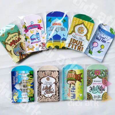 Angpao Angpau Amplop Lebaran Gambar Uang Mainan Uk Kecil 1 Pak isi 100 Lembar