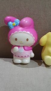 MAINAN SQUICY BONEKA SANRIO KUROMI LUCU GEMUK DAN EMPUK