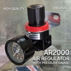Pressure Gauge Air Regulator Kompresor AR2000