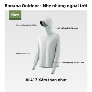 Beneunder | Áo Khoác Chống Nắng UPF 100+ Cho Nữ Form Rộng Thoáng Khí Làm Mát Khô Nhanh Dành Cho Hoạt Động Ngoài Trời