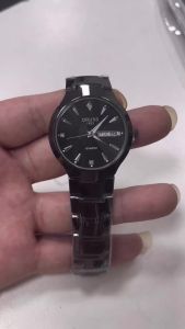 ORUSS Top Brand Men Watch High Quality Stainless Steel Waterproof Luminous Pointer Week Calendar Man Original Quartz Wrist watch