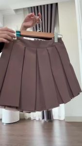Chân Váy Xếp Ly Ngắn Lưng Cao Có Quần Bảo Hộ / Chân Váy Tennis Trơn Huyền Thoại Shop 02