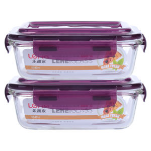 Microwave-safe Glass Lunch Box Large Capacity