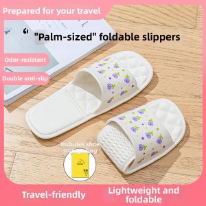 RUNROU | Disposable Portable Foldable Slippers for Travel