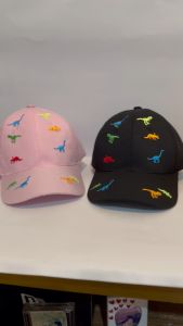 Topi Anak Motif Lucu Baseball Bordir Dino Banyak Hat Cotton Premium Anak 2 - 12 Tahun