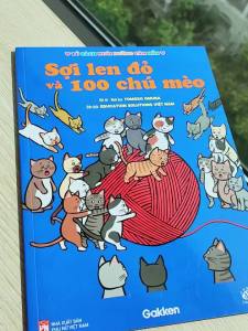 Sách - Dtpbooks - Sợi len đỏ và 100 chú mèo - Tủ sách nuôi dưỡng tâm hồn