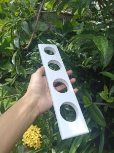 (Ekslusif) plong telur alat ukur telur ayam dan bebek grade abcd kayu murah berkualitas cat putih tebal