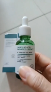 Pore Minimizer Serum Shrink Pores Salicylic Moisturizing Whitening Oil Control Remove Blackhead Acne Facial Care30ML