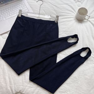 Vintage High-Waist Foot-Step Pants Square Dance Outerwear Loose Base Layer Pants Double Pocket Wide Leg Pants for Women