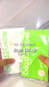 Glad2Glow Centella Salicylic Acid Spot Acne Patch | Invisble Stiker | Pimple Patch | Day & Night | Obat Jerawat