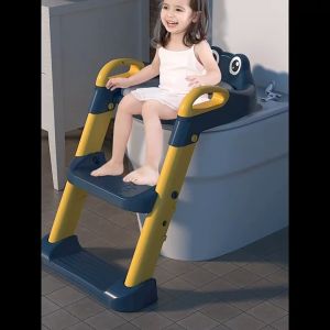 COD รุ่นBaby Frogs บันไดชักโครกเด็ก ที่รองชักโครกเด็ก มีบันไดปีนขึ้นและพักเท้าได้（เบาะรองนั่งต้องซื้อแยกต่างหาก）