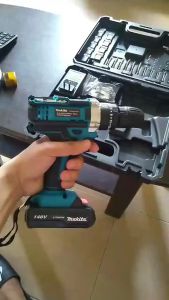 Makita 288V Cordless drill power tool heavy duty drill set japan Concrete rechargeable drill tools big impact drive tool