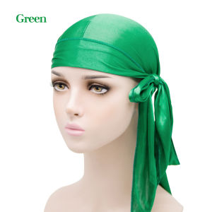 Star Satin Silk Head Wrap Cap for Men Women WavesPremium Satin Deluxe Bandana MenLong TailThin Breathablefor Hip Hop