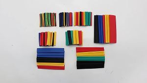 Selang Bakar Selongsong Pelapis Kabel Insulasi Heat Shrink Tube 127 PCS