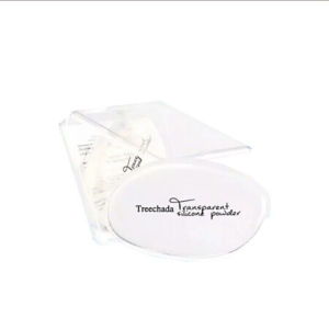 Thailand Treechada Silicone Powder Puff Wet and Dry Transparent Crystal Makeup Cushion Powder Puff Do Not Eat Powder Makeup for Women