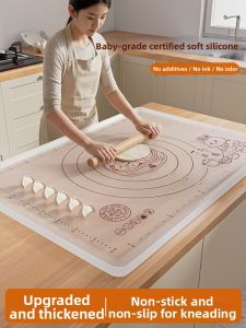 MANJIELI | Non-slip Food Grade Thick Dough Rolling Mat