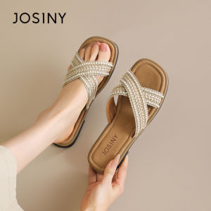 Josiny | Woven Flat Summer Sandals