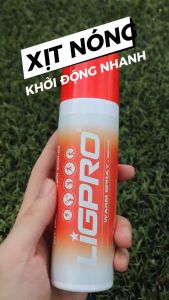 [Chai 200ml] Chai xịt nóng khởi động LIGPRO Chiết xuất từ thiên nhiên giảm đau giúp khởi động hiệu quả
