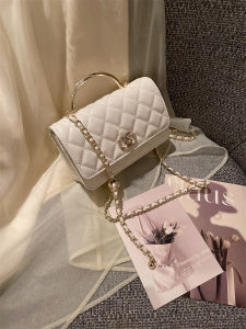 MY&FSNH | Fashionable All-match Small Check Chain Bag
